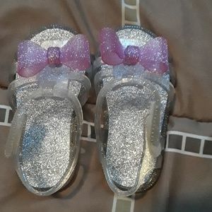 Toddler girl sparkle sandals